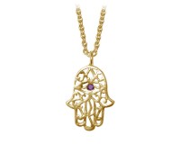 Gold Plated Silver Necklace Line SPE-91-GP